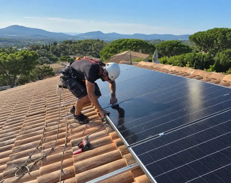 Installateur panneaux solaires Saint-Léger — pose photovoltaïque sur toiture